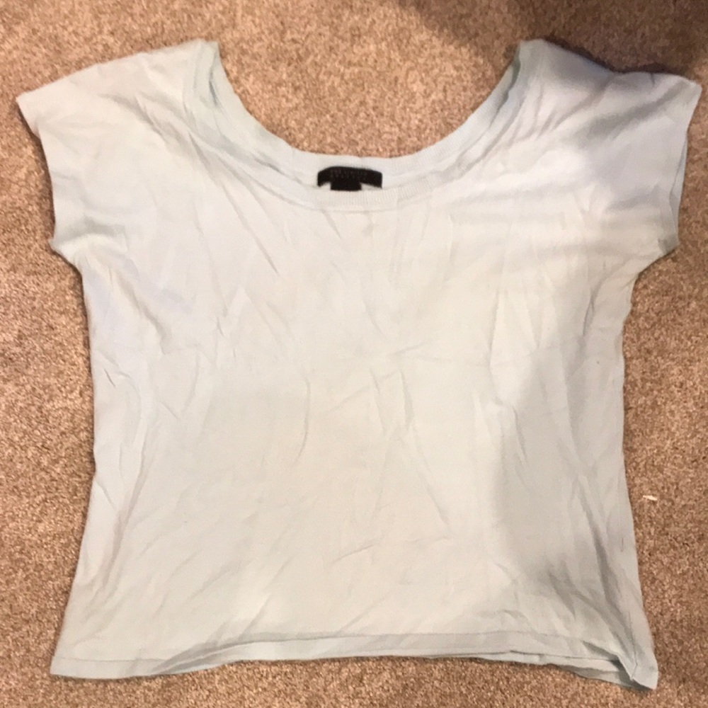 The Limited L light blue sweater top